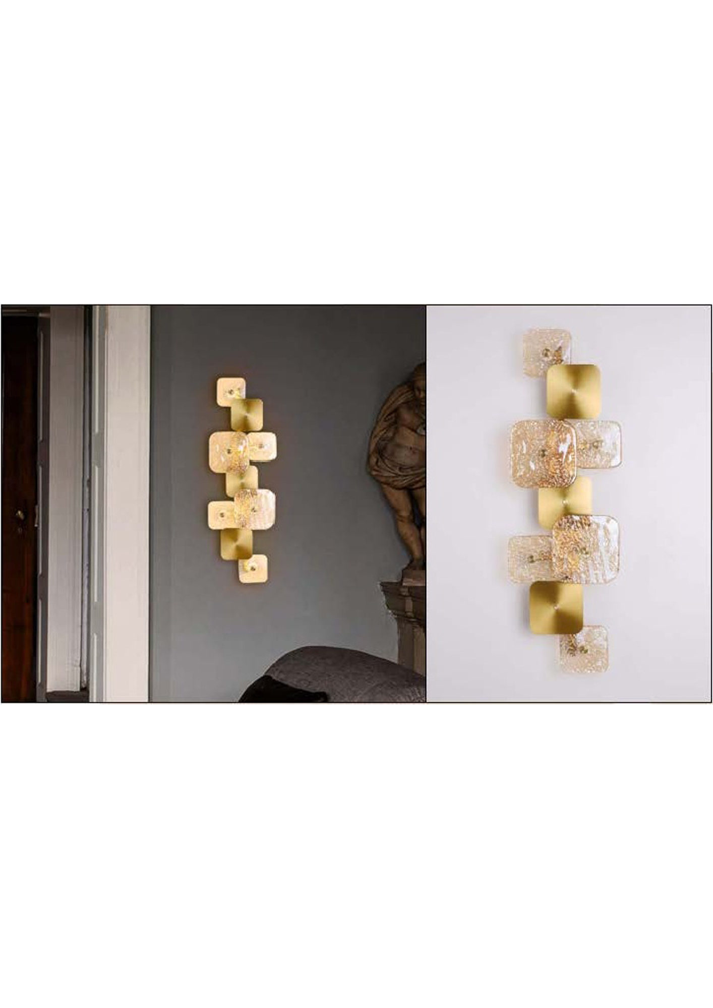 Beyond Lights - Gold Wall Sconce- GL